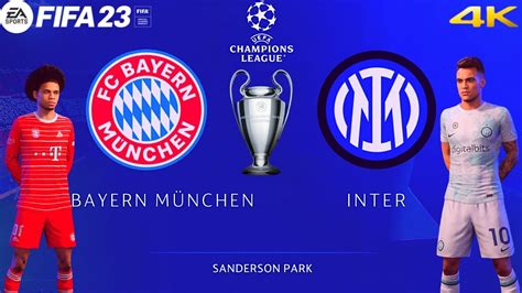 Bayern Munich Vs Inter Uefa Champions League Fifa 23 Next Gen Ps5 Series X 4k Youtube