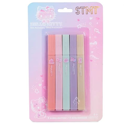 Stmt® Hello Kitty® 50th Anniversary Highlighter Set Michaels