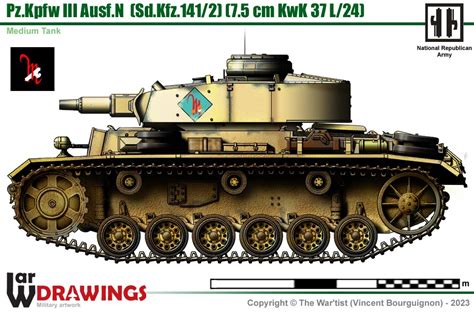 Medium Tank Pz Kpfw III Ausf N