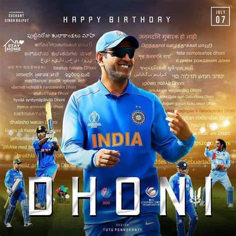 Astonishing Compilation Of Over Full K Happy Birthday Dhoni