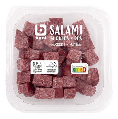 Boni Selection Charcuterie Salami Cubes 150g Colruyt Collect Go