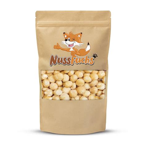 Macadamia Nüsse 1kg Macadamianüsse ungeröstet ungesalzen ganze