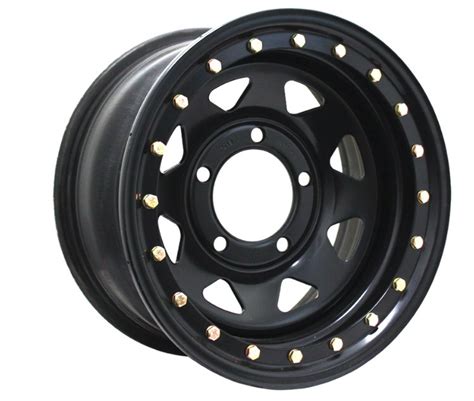 SUV 17X10 Matt Black 4X4 Off Road Wheel Rim China Steel Wheel And