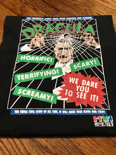 Dracula S Cult Mti Horror Movie T Shirt Bela Lugosi Vintage Tee