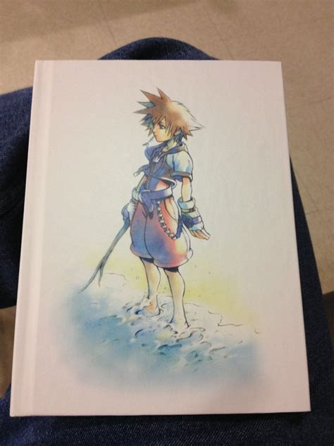 The Back Cover Of The Kingdom Hearts 15 Art Book Spoilers I Guess