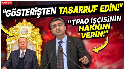 Deva Partili Mehmet Emin Ekmen G Steri Ten Tasarruf Edin Tpao