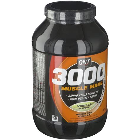 Qnt Muscle Mass 3000 Vanille 1 3 Kg Redcare Pharmacie