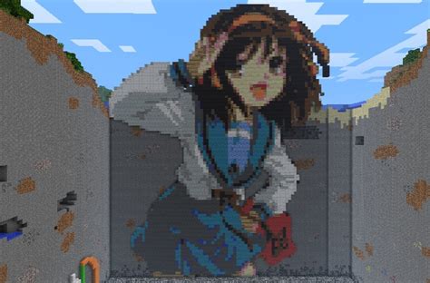 Easy Anime Minecraft Builds Negative Space For Making Your City Look