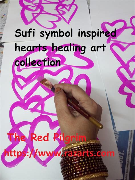 The Red Pilgrim Meaning And Symbolism Of The Sufi Heart Symbol The