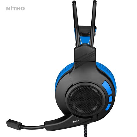 Atlas Bk Gaming Headset Blue Nitho