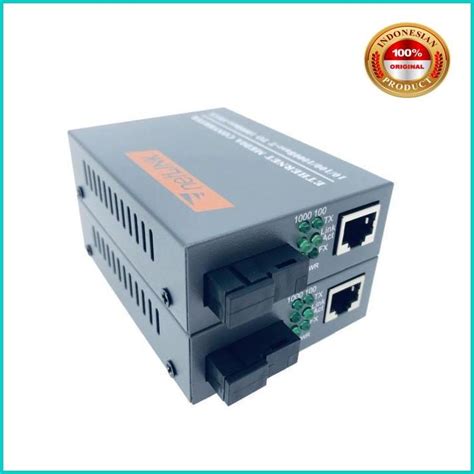 Jual Fiber Optik Media Converter Htb Gs 03 A B Optical Netlink Htb Gs03