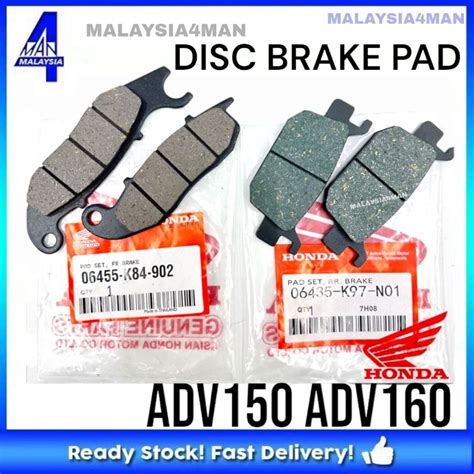 Honda Adv150 And Adv160 Adv Brake Pad Depan And Belakang Front And Rear
