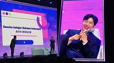 Aksi Kocak Indra Herlambang Bikin Aktor Korea Kim Seon Ho Ngakak