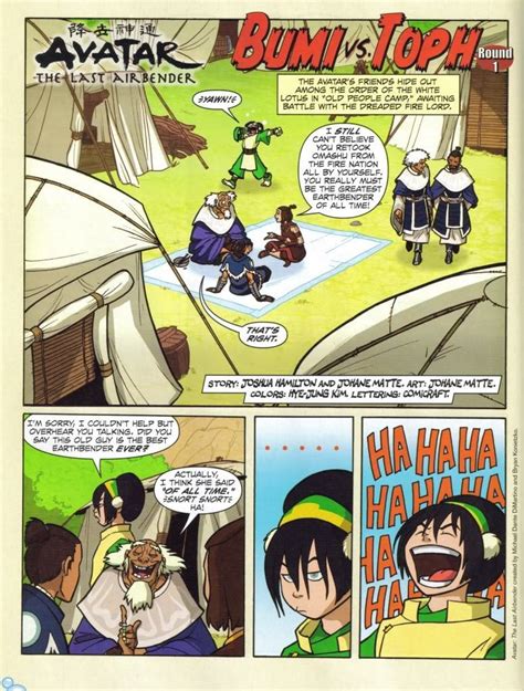 Bumi Vs Toph Avatar The Last Airbender Photo Fanpop