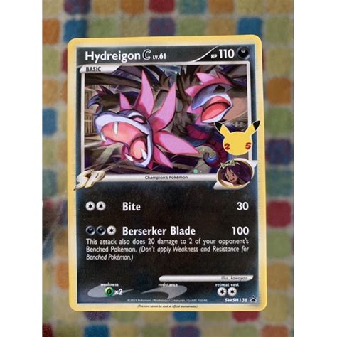 Pokemon Tcg Celebrations Hydreigon Promo Swsh Near Mint