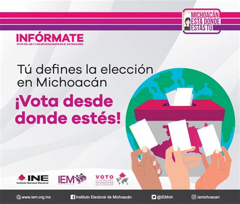 Coordinaci N Voto De Los Michoacanos En El Extranjero Instituto