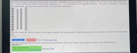 Solved Consider A System Consisting Of Two Long Concentric