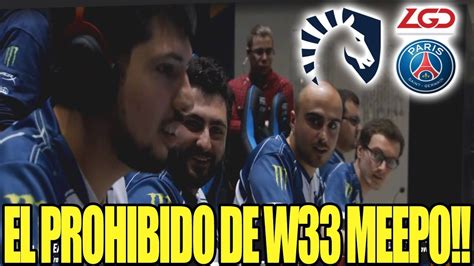 LIQUID Vs PSG LGD EL PROHIBIDO DE W33 MEEPO EPICENTER MAJOR 2019