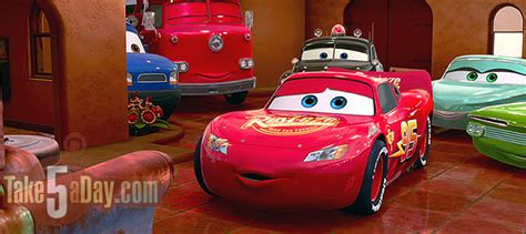 Take Five A Day Blog Archive Disney Pixar Cars Final Movie