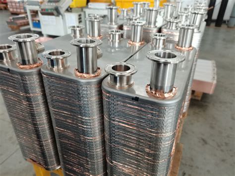 Brazed Plate Condensers For Water Chiller China Cold To Worm Water