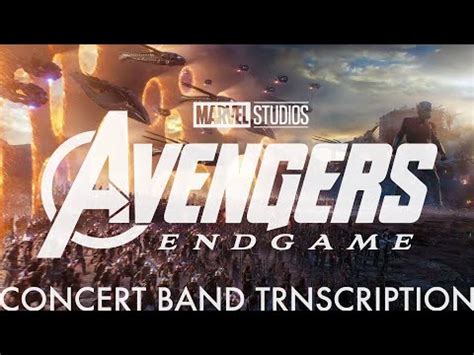 Avengers Endgame Portals Concert Band Full Score YouTube