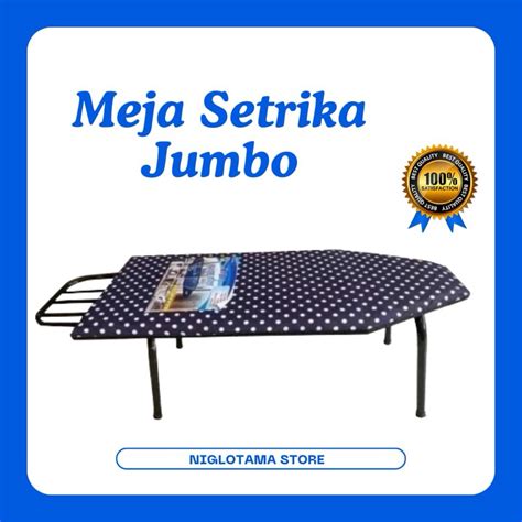 Jual Meja Setrika Lipat Jumbo Meja Setrika Duduk Alas Setrika Tinggi