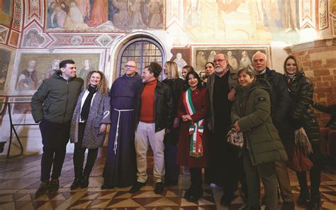 Assisi Presentato Il Restauro Che Svela Il Vero Volto Di San Francesco