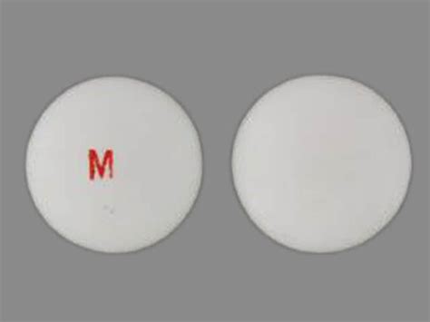 Pill Finder M White Round Medicine