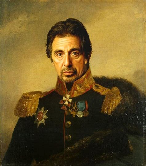 29 Amusing Portraits Of Celebrites As Old Russian Generals
