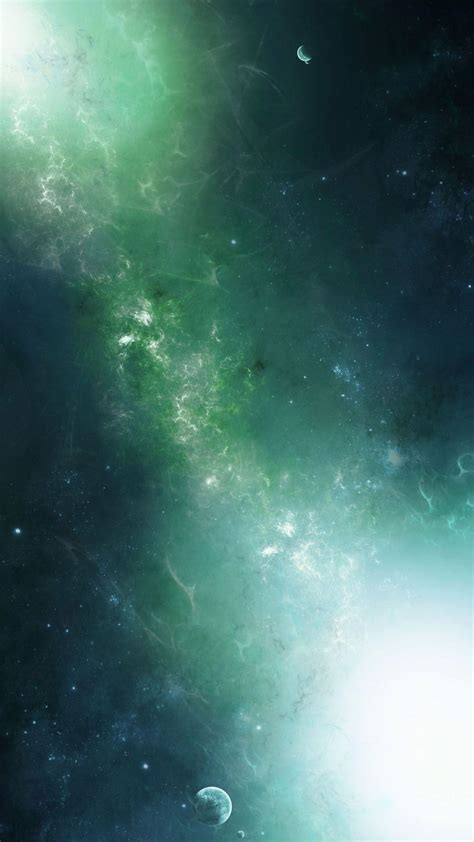 Green Galaxy Wallpapers - Wallpaper Cave