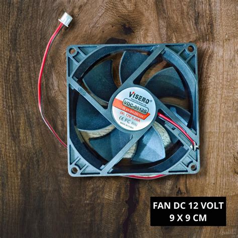 Jual Kipas Fan DC 12V 9CM 9 CM Cooling 12 Volt 9x9 CM Shopee Indonesia