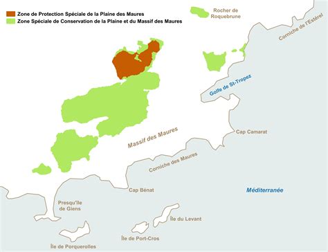 Sites Natura De La Plaine Et Du Massif Des Maures