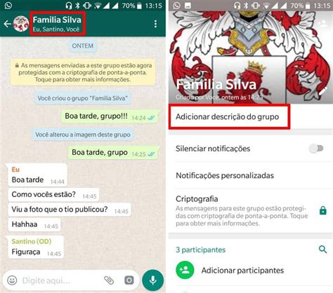 Descrição Para Grupo De Whatsapp - Como editar a descrição de um grupo do WhatsApp - Olhar Digital