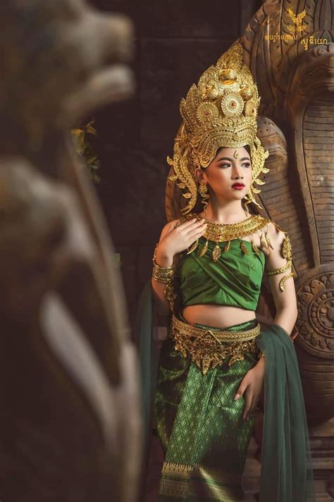 CAMBODIA Queen Of Naga The Mother Of Khmer People In Traditional