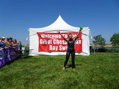 Great Chesapeake Bay 4 4 Mile Swim June 11 2017 Kathleen Bober