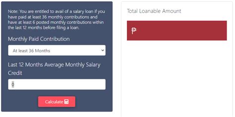 Sss Loan Calculator Hot Sex Picture