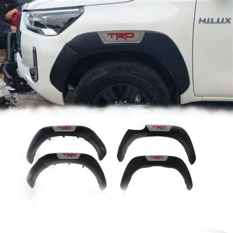 Over Fender Hilux Revo Slim Trd Silver Plastik Import Dc Lazada Indonesia