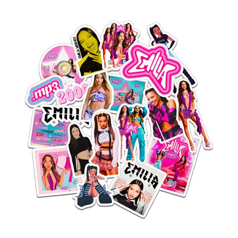 Stickers Emilia Mernes x20 VALU Gráfica Creativa