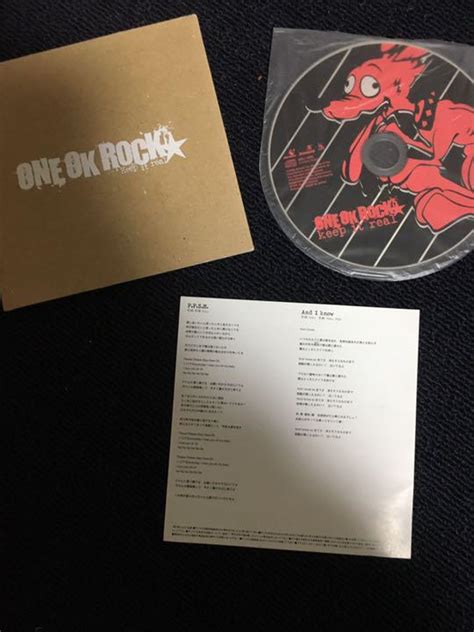 One Ok Rock ワンオク 廃盤 Keep It Real インディーズ Blogknakjp