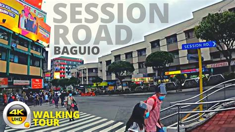 Walking At Session Road Going To Sm Baguio Mall City Pandemic Tour