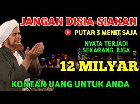 PUTAR SAMBIL TIDURAN DENGARKAN 3 MENIT SAJA JANGAN PANIK BILA MELIHAT