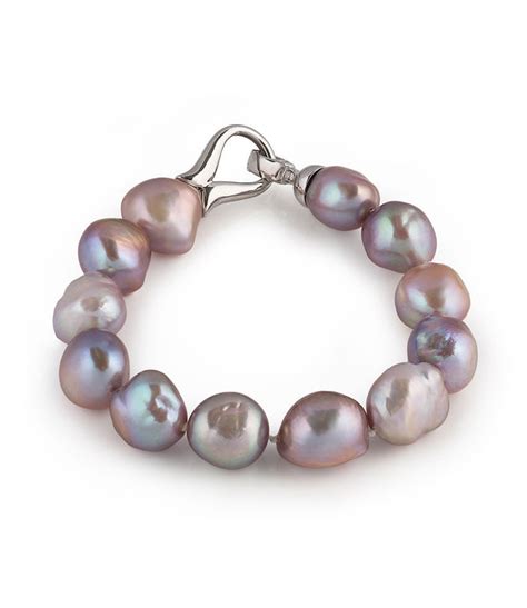 Lavender Keshi Pearl Bracelet - PEARL-LANG®