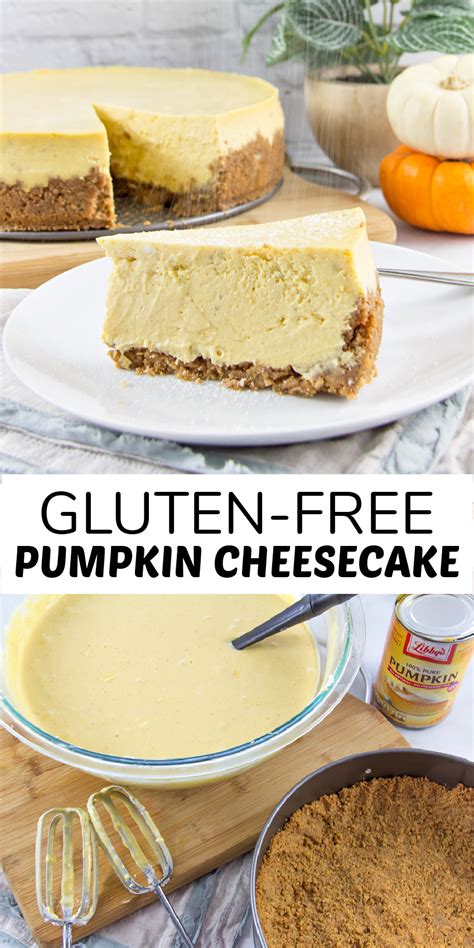 How To Make A Gluten Free Pumpkin Cheesecake Make And Takes Recipe