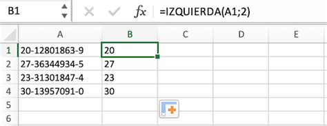 Función Izquierda en Excel La Fórmula de Excel