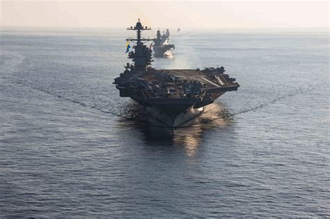 Us Deploying Aircraft Carrier Sending Ammunition To Aid Israel Daily