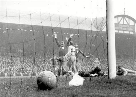 Ian St John Liverpool Celebrates Goal Editorial Stock Photo Stock