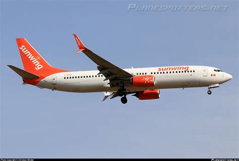 C Gfeh Sunwing Airlines Boeing Gs Wl Photo By Christian Winkel