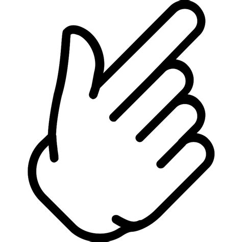 Pointing Hand Vector Svg Icon Svg Repo