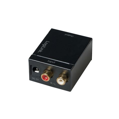 LogiLink Analog L R Zu Koaxial Und Toslink Audio Konverter Lets Sell