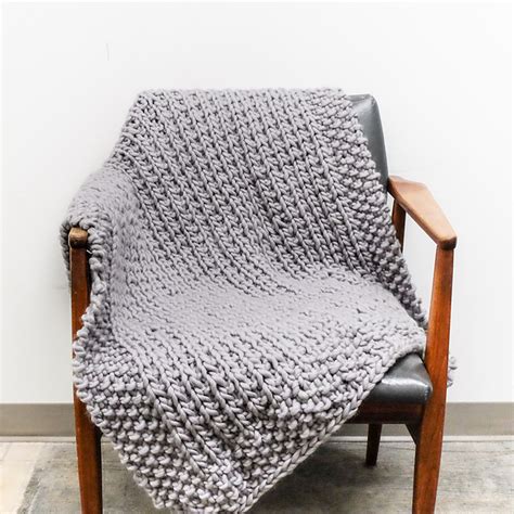 Ravelry: Chunky Texture Blanket pattern by Alison Abbey